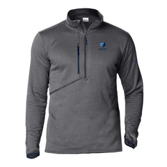 Columbia Memphis Grizzlies Park View Fleece Half-Zip Top Gray