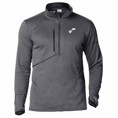 Columbia Utah Jazz Park View Fleece Half-Zip Top Black