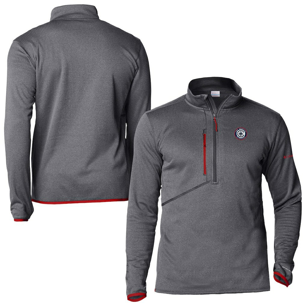 Columbia LA Clippers Park View Fleece Half-Zip Top Red