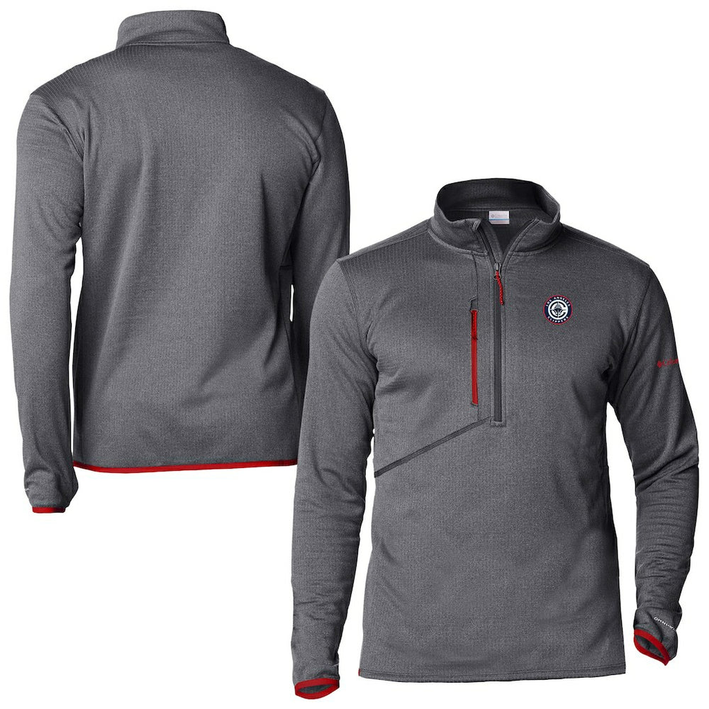 Columbia LA Clippers Park View Fleece Half-Zip Top Red