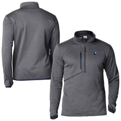 Columbia Minnesota Timberwolves Park View Fleece Half-Zip Top Navy