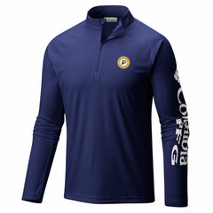 Columbia Indiana Pacers PFG Terminal Tackle Quarter-Zip Top Navy