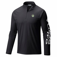 Columbia Milwaukee Bucks PFG Terminal Tackle Quarter-Zip Top Black