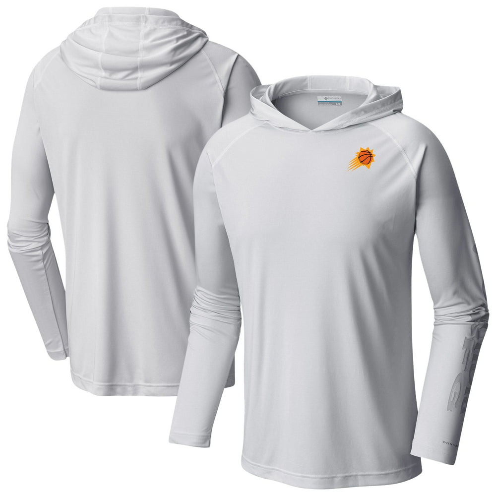 Columbia Phoenix Suns PFG Super Terminal Tackle Hoodie White