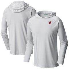 Columbia Miami Heat PFG Super Terminal Tackle Hoodie White