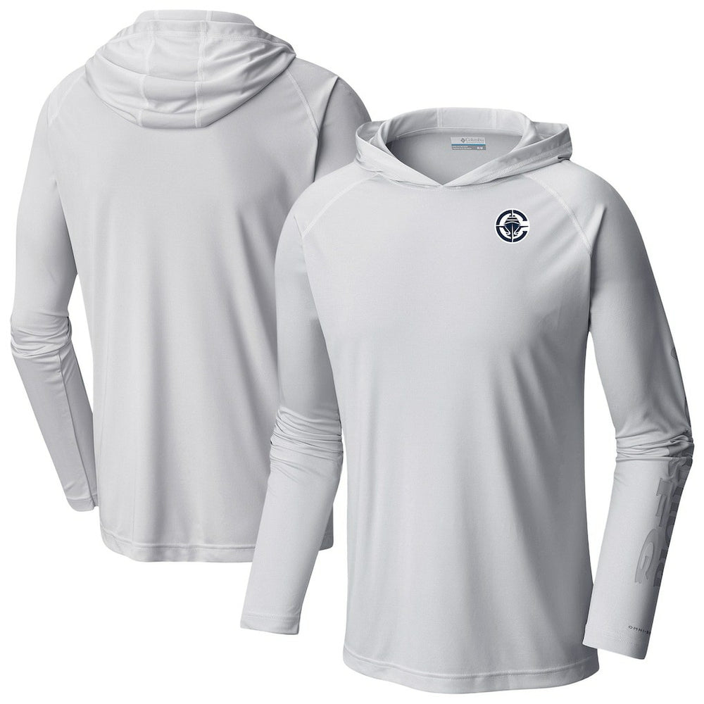 Columbia LA Clippers PFG Super Terminal Tackle Hoodie White