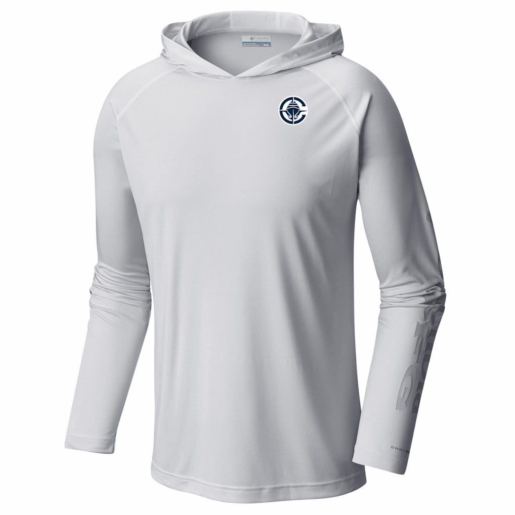 Columbia LA Clippers PFG Super Terminal Tackle Hoodie White