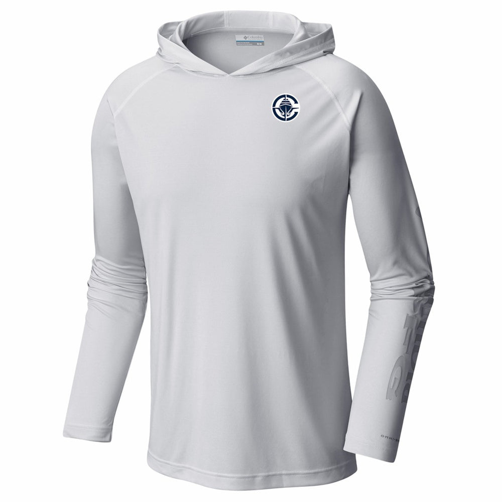 Columbia LA Clippers PFG Super Terminal Tackle Hoodie White
