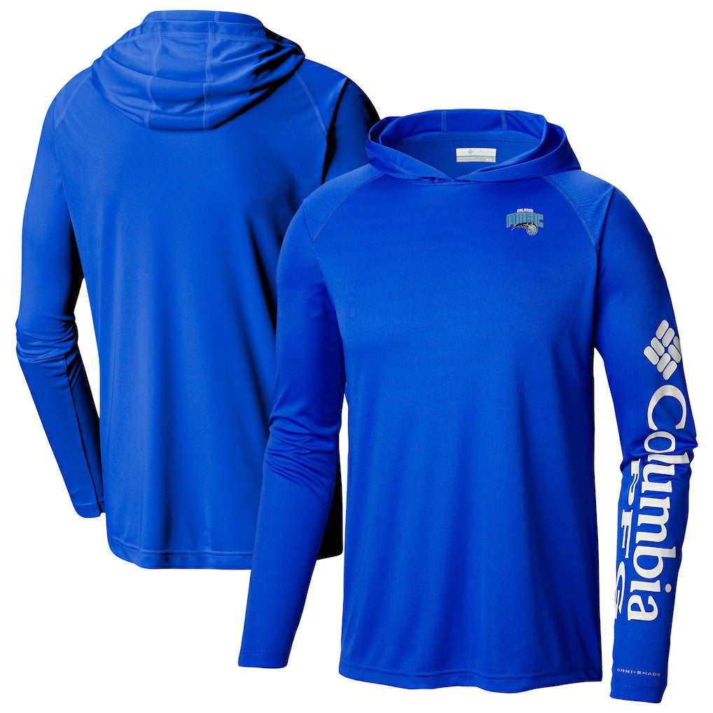 Columbia Orlando Magic PFG Super Terminal Tackle Hoodie Blue