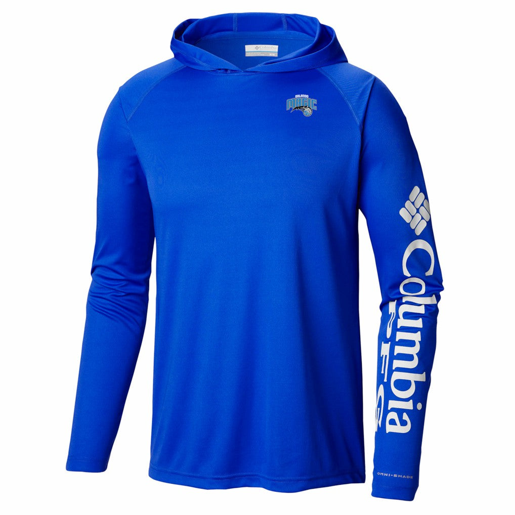 Columbia Orlando Magic PFG Super Terminal Tackle Hoodie Blue