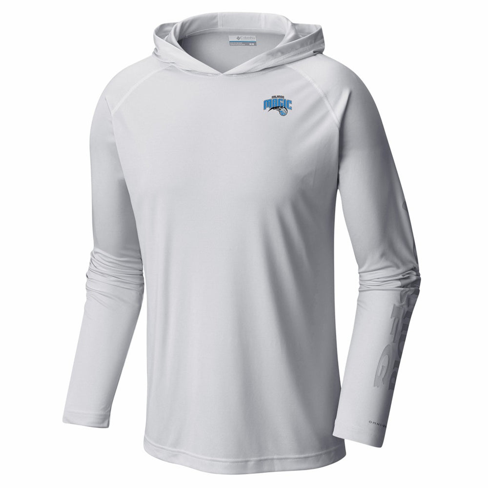 Columbia Orlando Magic PFG Super Terminal Tackle Hoodie White