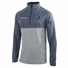 Columbia Memphis Grizzlies Omni-Wick Rockin' It Quarter-Zip Top Navy