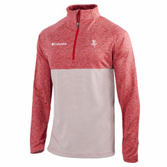 Columbia Houston Rockets Omni-Wick Rockin' It Quarter-Zip Top Red