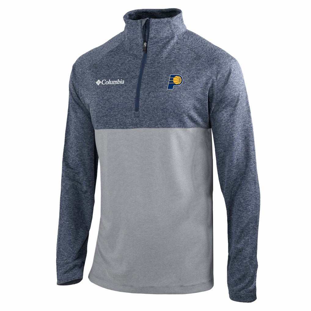 Columbia Indiana Pacers Omni-Wick Rockin' It Quarter-Zip Top Navy