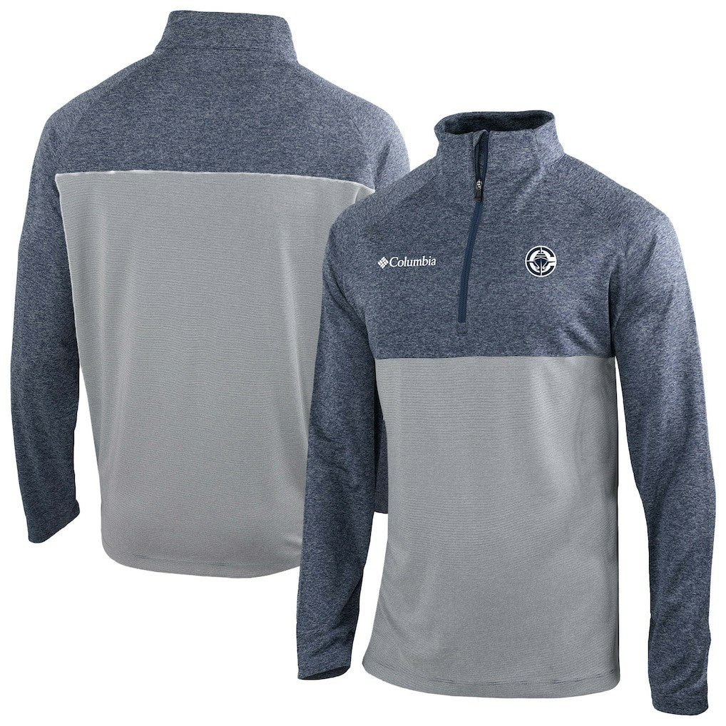 Columbia LA Clippers Omni-Wick Rockin' It Quarter-Zip Top Navy
