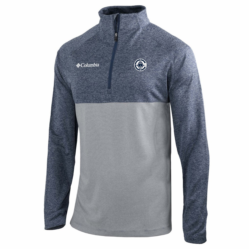 Columbia LA Clippers Omni-Wick Rockin' It Quarter-Zip Top Navy