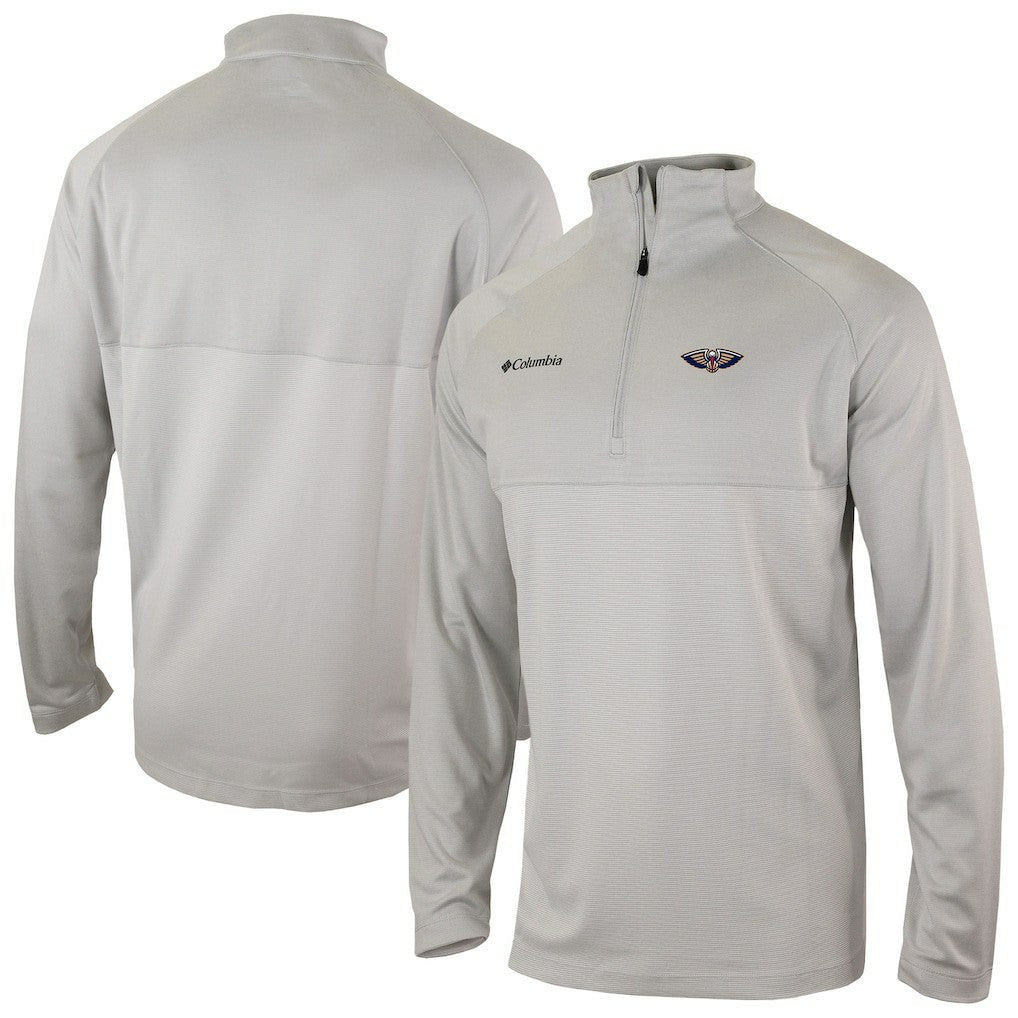 Columbia New Orleans Pelicans Omni-Wick Rockin' It Quarter-Zip Top Navy