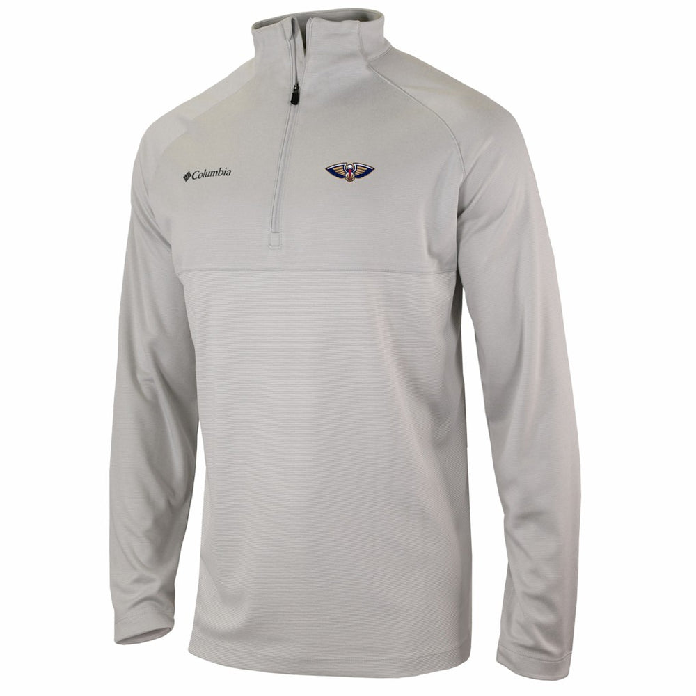 Columbia New Orleans Pelicans Omni-Wick Rockin' It Quarter-Zip Top Navy
