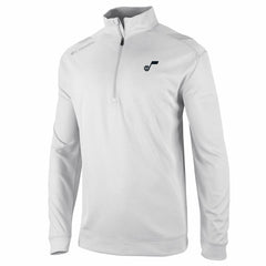 Columbia Utah Jazz Oakland Downs Omni-Wick Quarter-Zip Top White