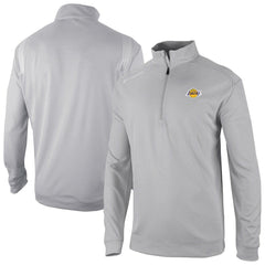 Columbia Los Angeles Lakers Oakland Downs Omni-Wick Quarter-Zip Top Gray