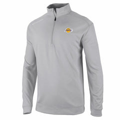 Columbia Los Angeles Lakers Oakland Downs Omni-Wick Quarter-Zip Top Gray