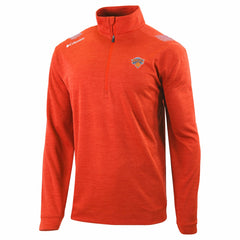 Columbia New York Knicks Oakland Downs Omni-Wick Quarter-Zip Top Orange