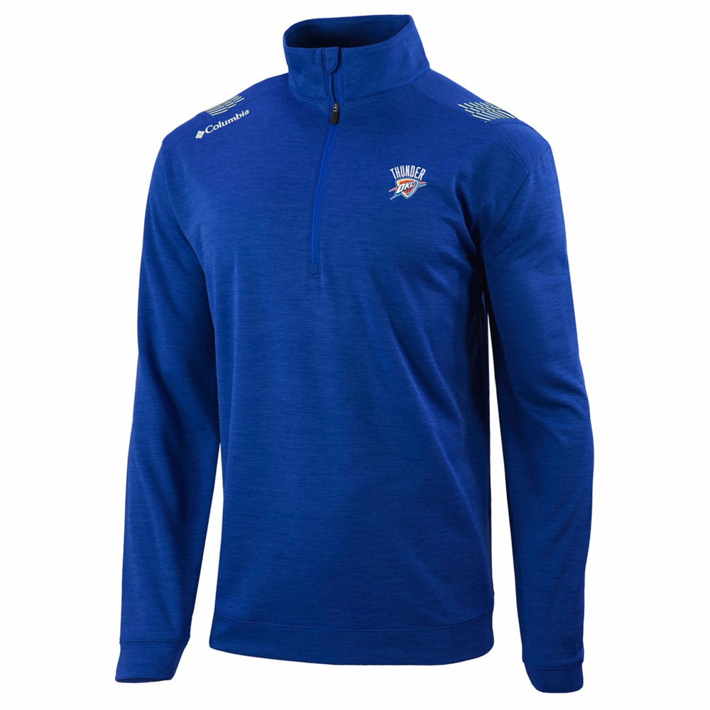Columbia Oklahoma City Thunder Oakland Downs Omni-Wick Quarter-Zip Top Blue