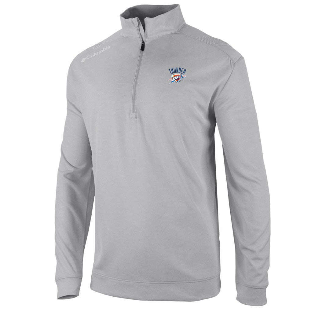 Columbia Oklahoma City Thunder Oakland Downs Omni-Wick Quarter-Zip Top Gray