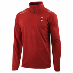 Columbia Miami Heat Oakland Downs Omni-Wick Quarter-Zip Top Red
