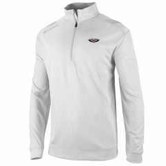 Columbia New Orleans Pelicans Oakland Downs Omni-Wick Quarter-Zip Top White