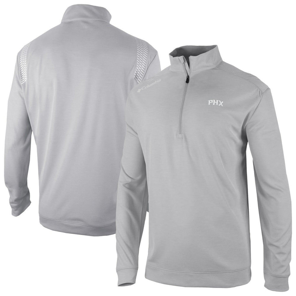 Columbia Phoenix Suns Oakland Downs Omni-Wick Quarter-Zip Top Gray