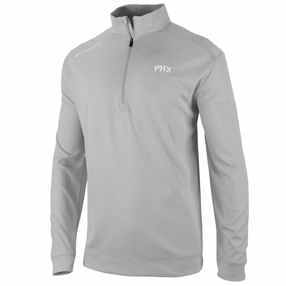 Columbia Phoenix Suns Oakland Downs Omni-Wick Quarter-Zip Top Gray