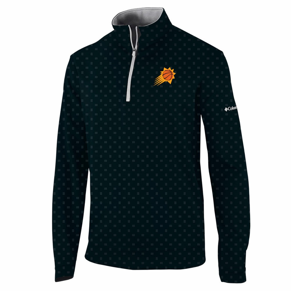 Columbia Phoenix Suns Wickham Hills Omni-Wick Quarter-Zip Jacket Black