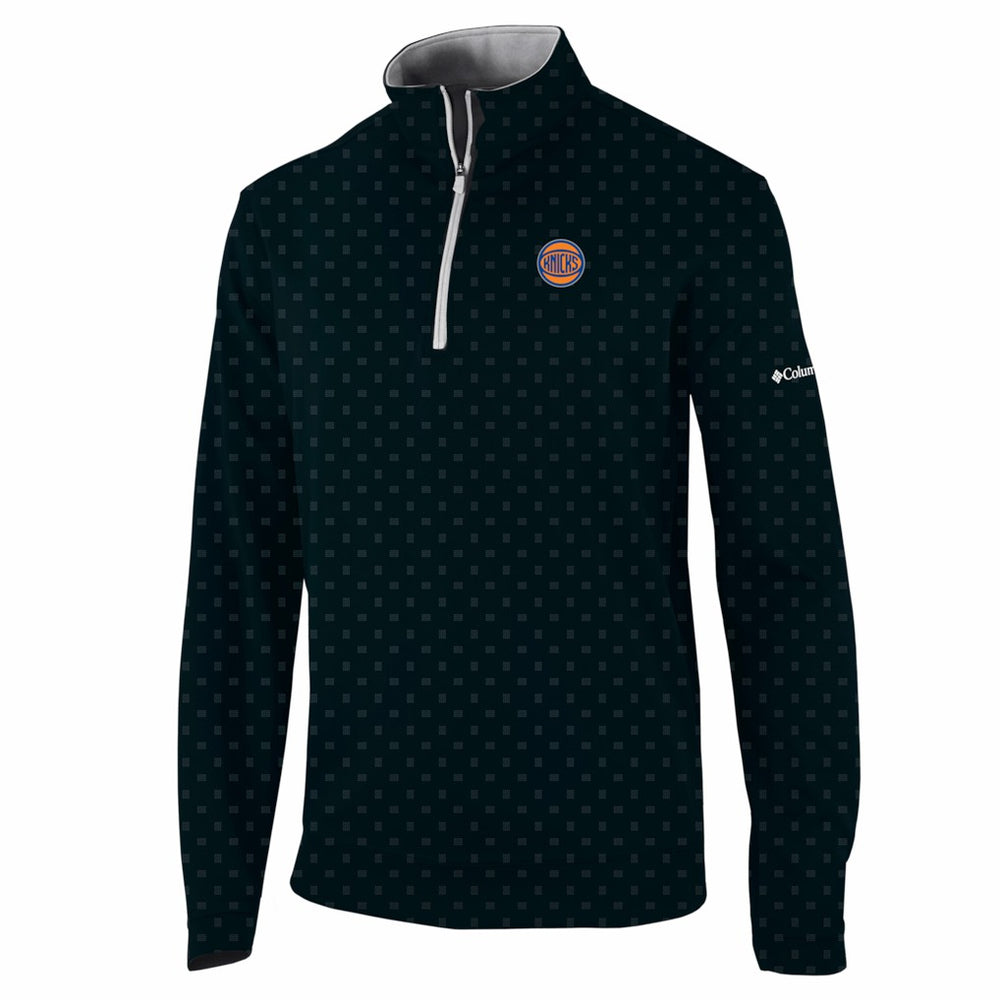 Columbia New York Knicks Wickham Hills Omni-Wick Quarter-Zip Jacket Black