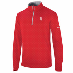 Columbia Houston Rockets Wickham Hills Omni-Wick Quarter-Zip Jacket Red