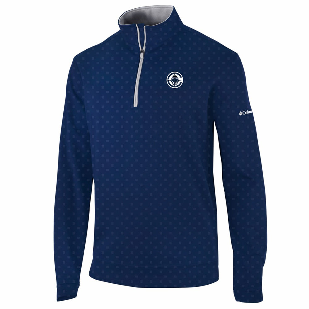 Columbia LA Clippers Wickham Hills Omni-Wick Quarter-Zip Jacket Navy
