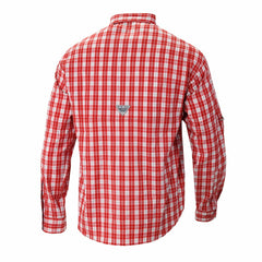 Columbia Houston Rockets Super Tamiami Omni-Shade Long Sleeve Button-Down Shirt Red