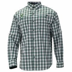 Columbia Milwaukee Bucks Super Tamiami Omni-Shade Long Sleeve Button-Down Shirt Green