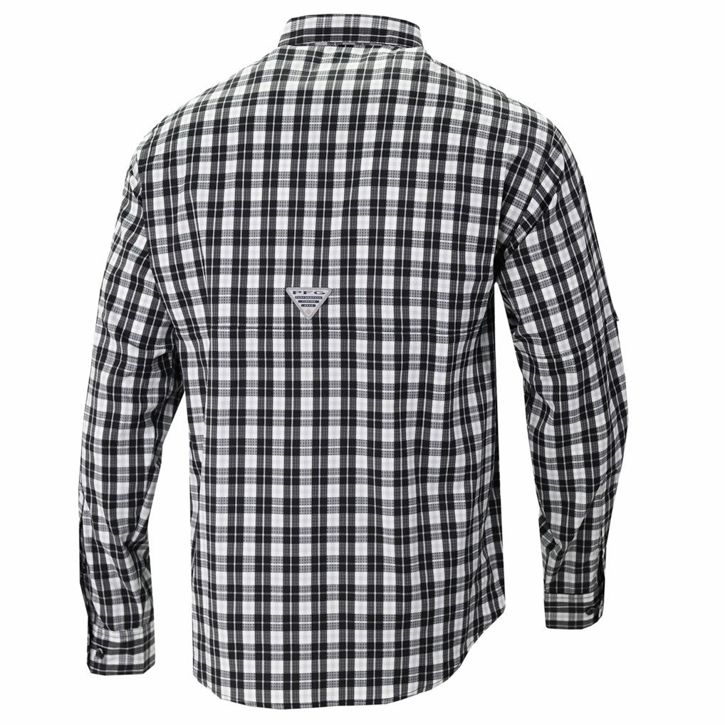 Columbia Minnesota Timberwolves Super Tamiami Omni-Shade Long Sleeve Button-Down Shirt Navy