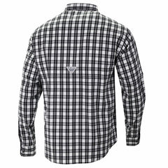 Columbia Minnesota Timberwolves Super Tamiami Omni-Shade Long Sleeve Button-Down Shirt Navy