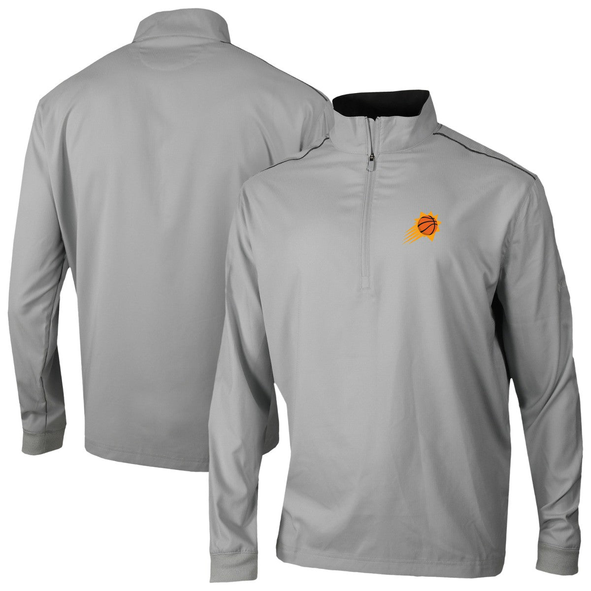 Columbia Phoenix Suns Omni-Wick Bogey's Paradise Quarter-Zip Top Gray