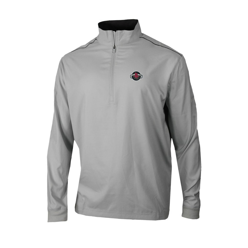 Columbia Houston Rockets Omni-Wick Bogey's Paradise Quarter-Zip Top Gray