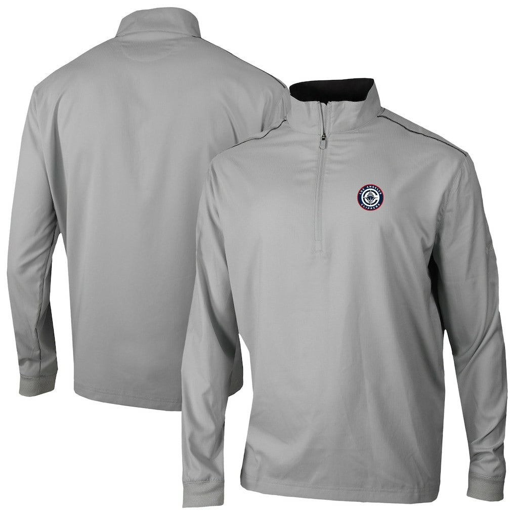Columbia LA Clippers Omni-Wick Bogey's Paradise Quarter-Zip Top Gray