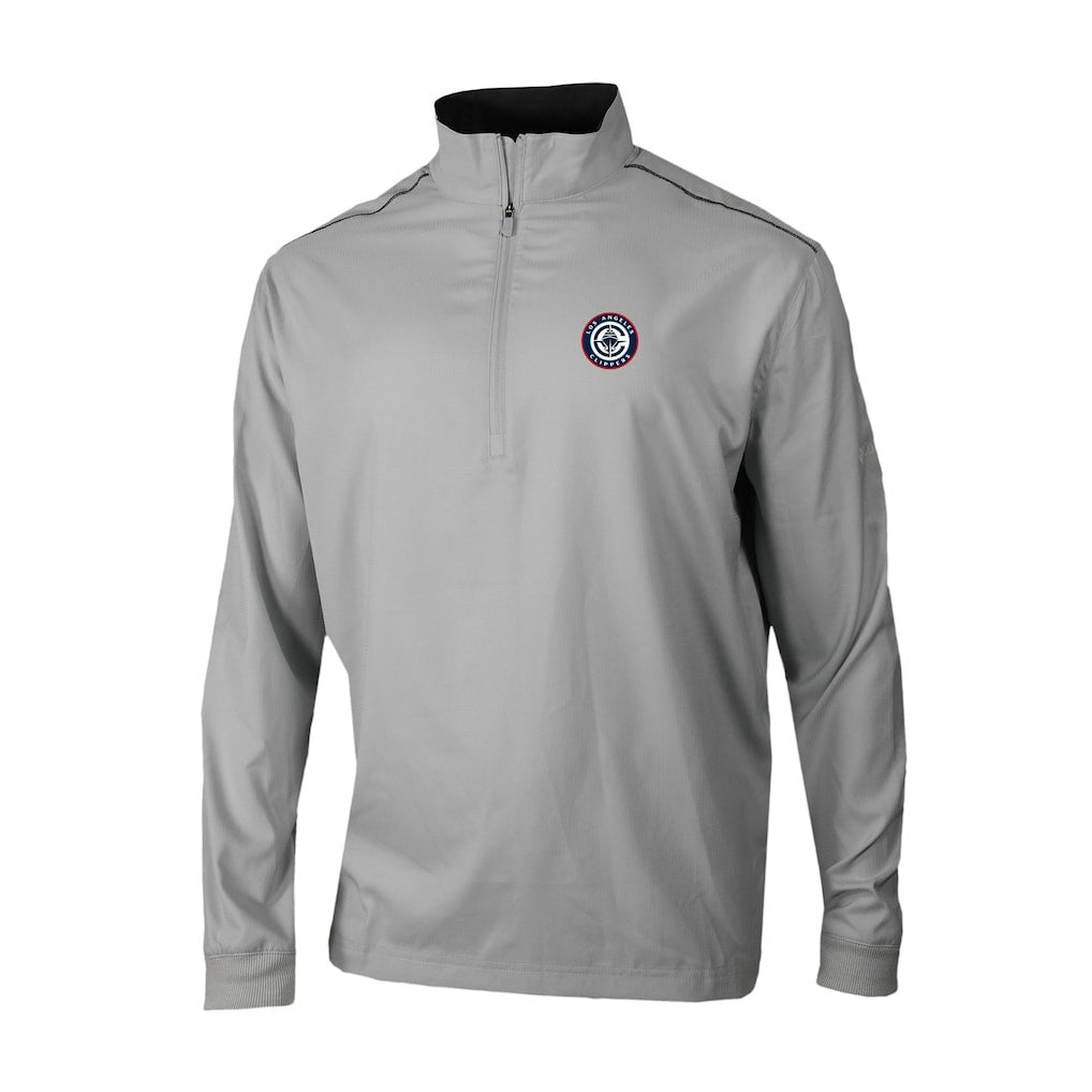 Columbia LA Clippers Omni-Wick Bogey's Paradise Quarter-Zip Top Gray