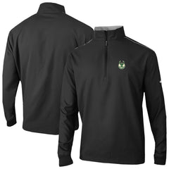Columbia Milwaukee Bucks Omni-Wick Bogey's Paradise Quarter-Zip Top Black