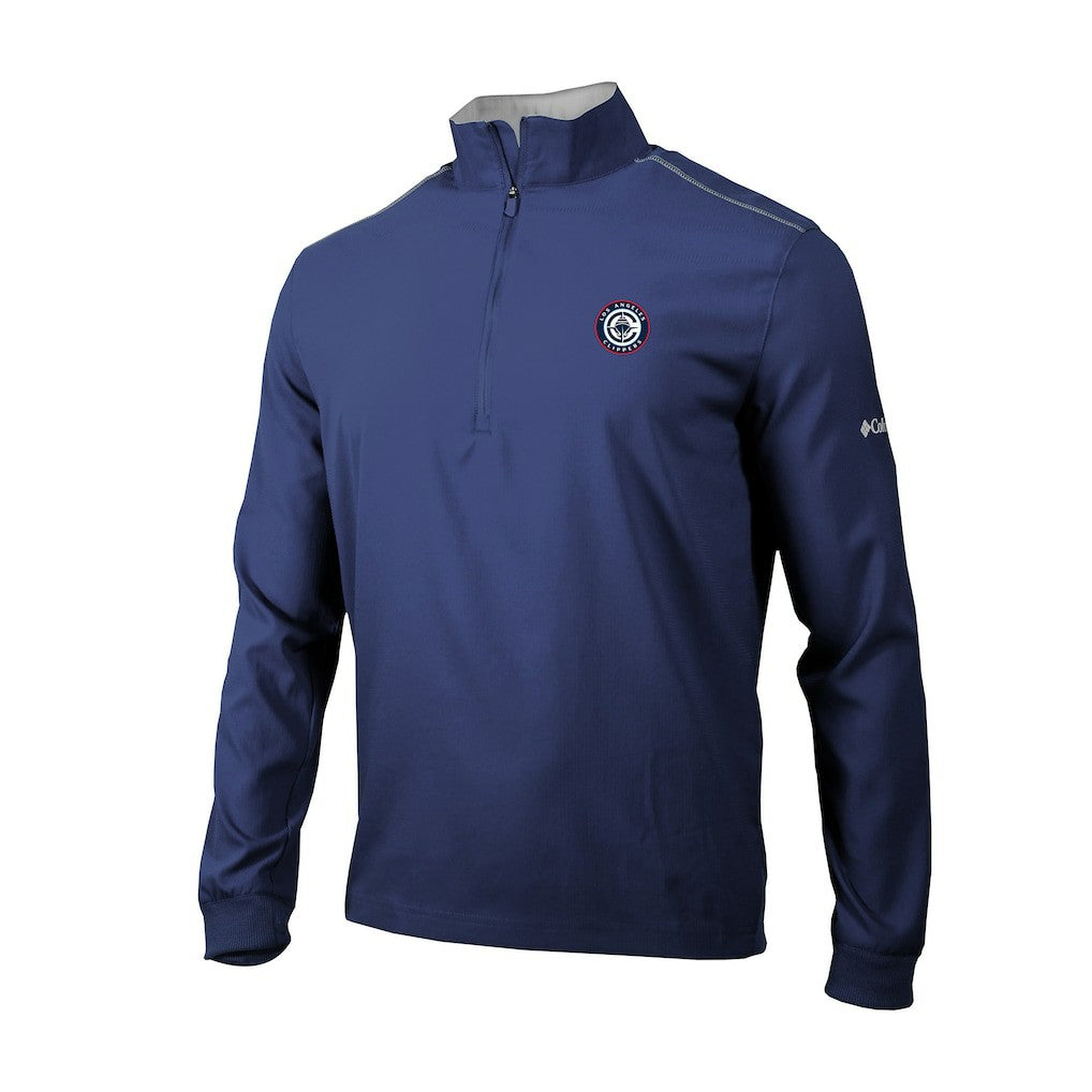 Columbia LA Clippers Omni-Wick Bogey's Paradise Quarter-Zip Top Navy