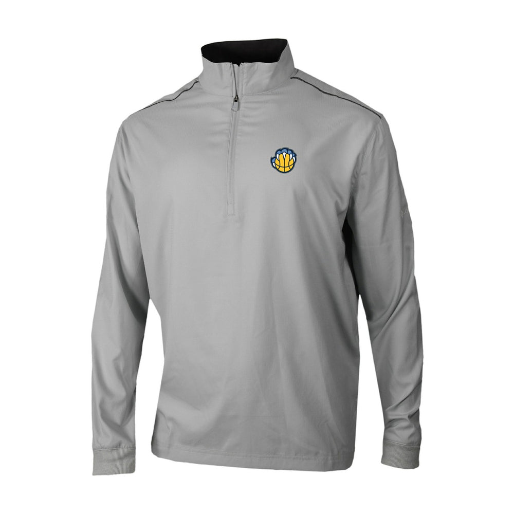 Columbia Memphis Grizzlies Omni-Wick Bogey's Paradise Quarter-Zip Top Gray