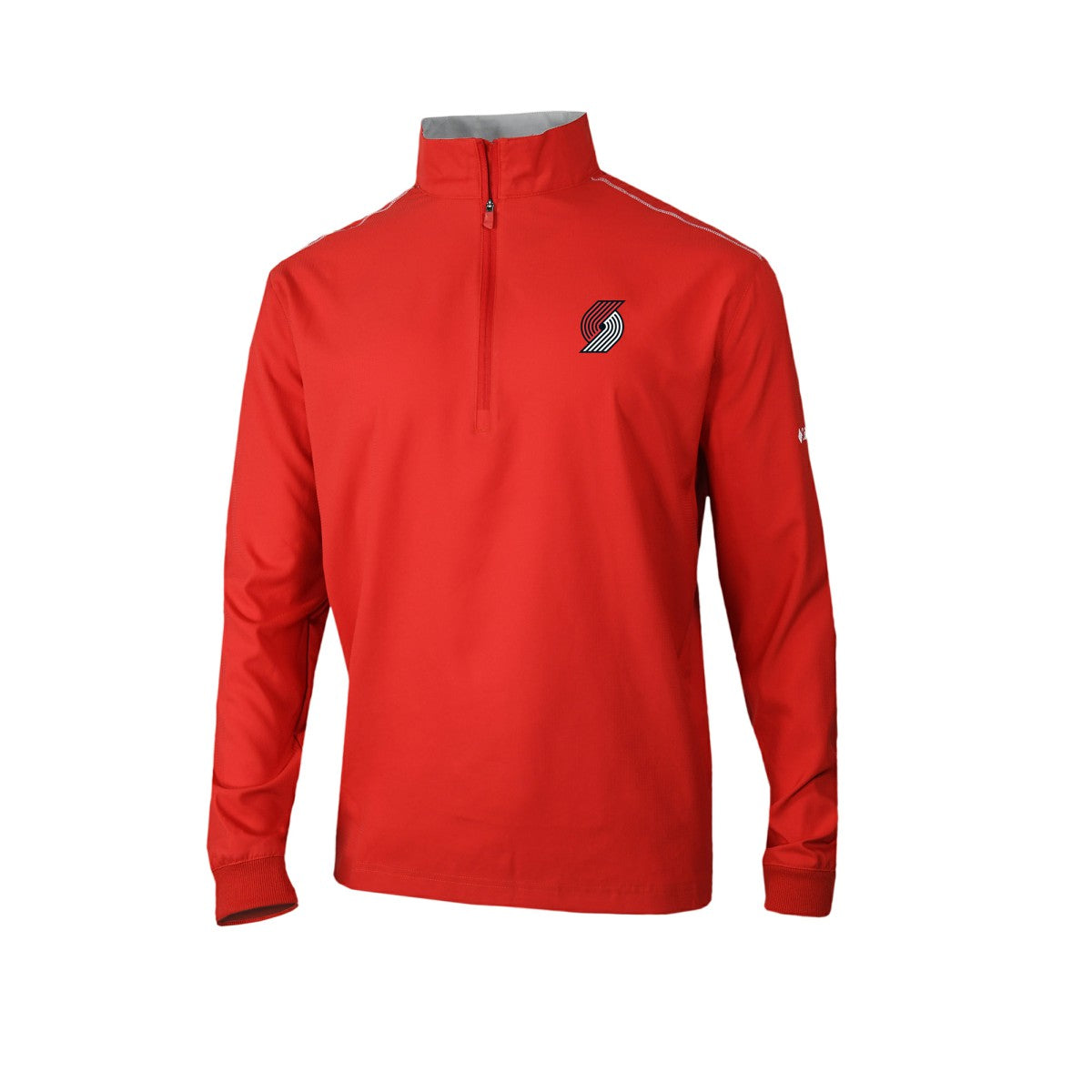 Columbia Portland Trail Blazers Omni-Wick Bogey's Paradise Quarter-Zip Top Red