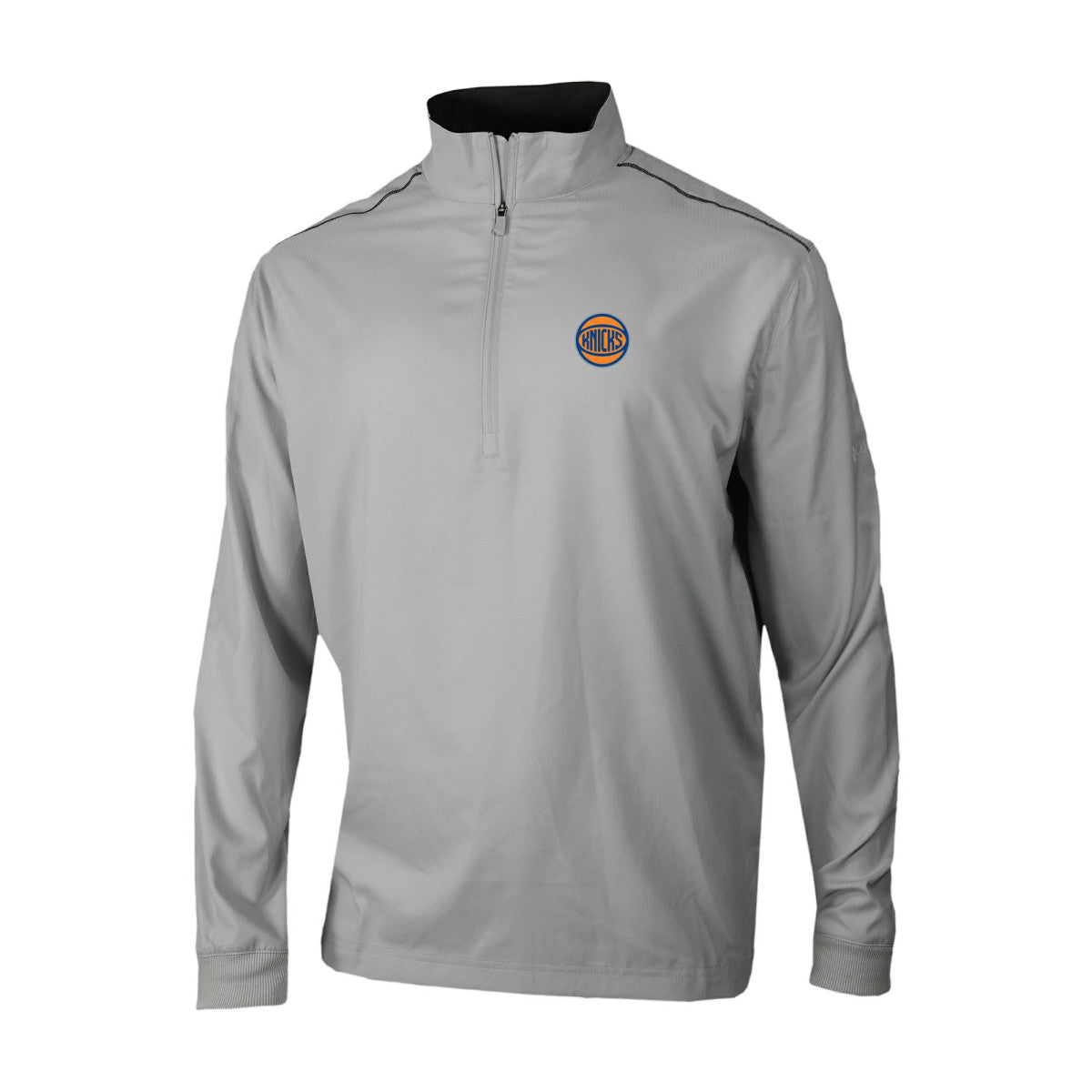 Columbia New York Knicks Omni-Wick Bogey's Paradise Quarter-Zip Top Gray
