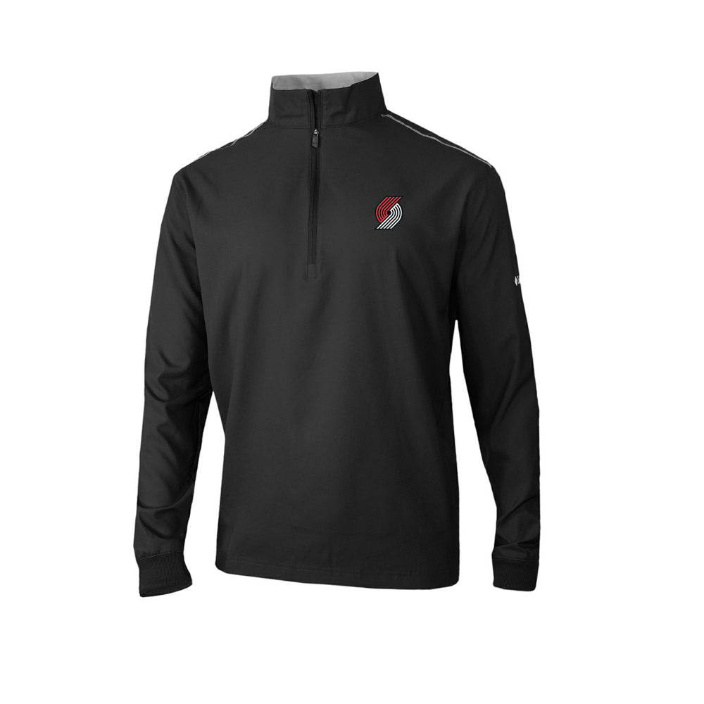 Columbia Portland Trail Blazers Omni-Wick Bogey's Paradise Quarter-Zip Top Black